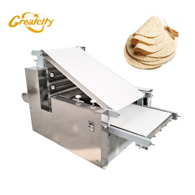 Fully Automatic Pita Bread machine line for tortilla roti chapati Naan arabic bread making machine